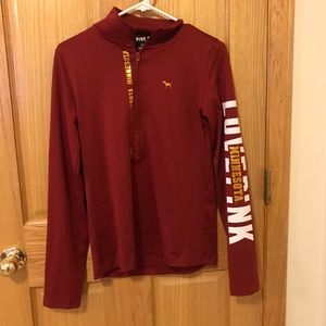 PINK Minnesota Gophers Quarter Zip